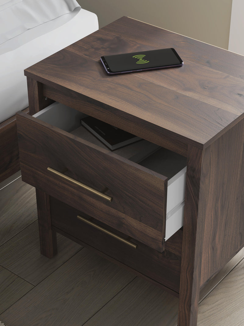 Calverson Mocha Nightstand - EB3660-292