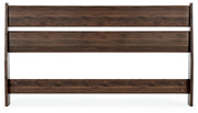 Calverson Queen Panel Headboard and Dresser in Mocha - PKG017857