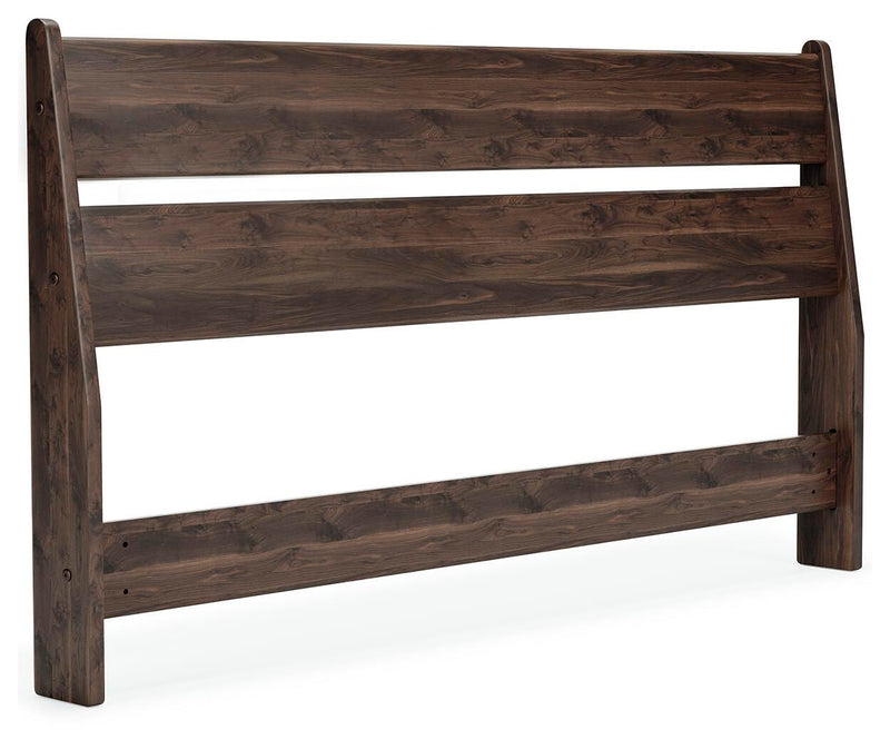 Calverson Queen Panel Headboard and Dresser in Mocha - PKG017857
