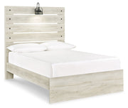 Cambeck Full Panel Bed with Dresser and Nightstand in Whitewash - PKG019212