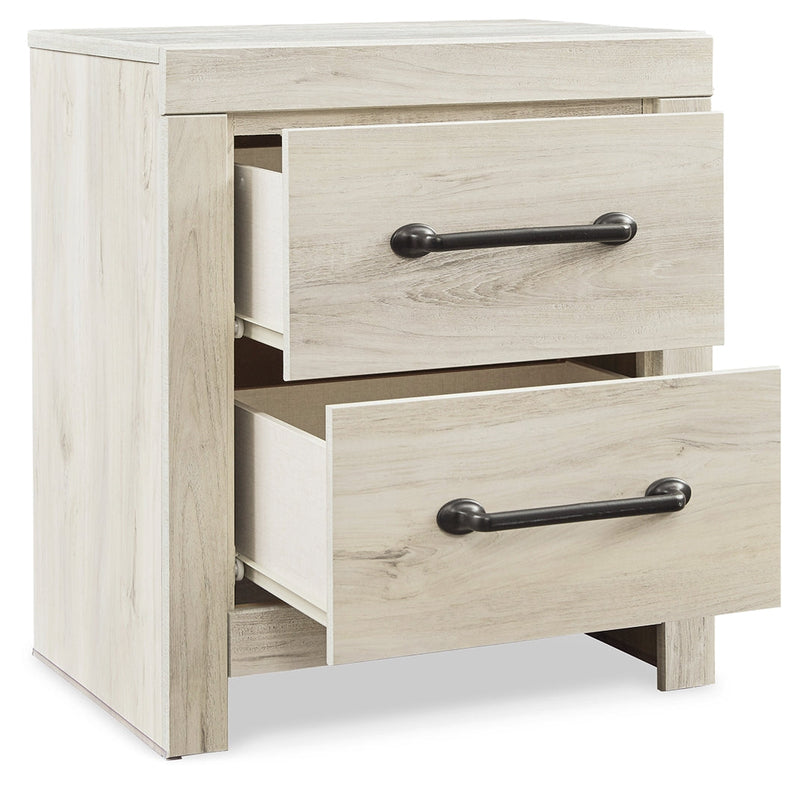 Cambeck Full Panel Bed with Dresser and Nightstand in Whitewash - PKG019212