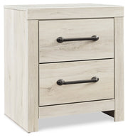 Cambeck Full Panel Bed with Dresser and Nightstand in Whitewash - PKG019212