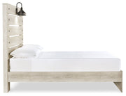 Cambeck Full Panel Bed with Dresser and Nightstand in Whitewash - PKG019212