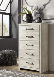 Cambeck Full Panel Storage Bed, 2 Chests and 1 Nightstand - B192B136