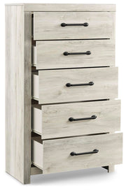 Cambeck Full Panel Storage Bed, 2 Chests and 1 Nightstand - B192B136