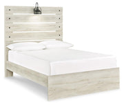 Cambeck Full Panel Storage Bed, 2 Chests and 1 Nightstand - B192B136