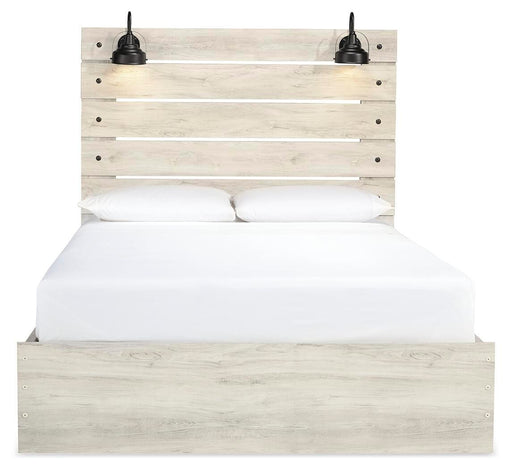 Cambeck Queen Panel Storage Bed and 2 Nightstands - B192B135