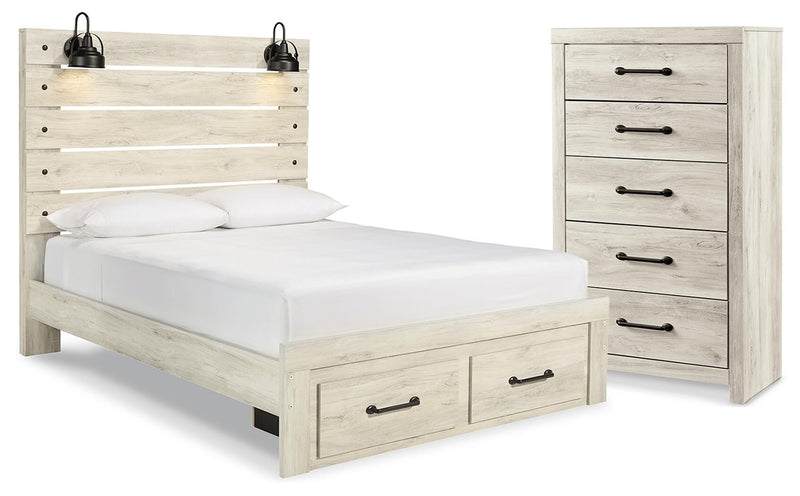 Cambeck Queen Panel Storage Bed and Chest - B192B142