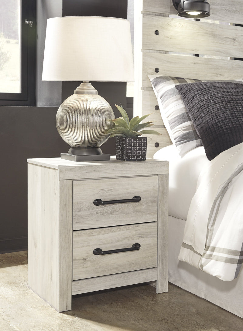 Cambeck Whitewash Footboard Storage Bedroom Set - Gate FurnitureBedroom Set