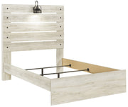 Cambeck Whitewash Full Panel Bed - Gate FurnitureFull Bed