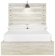 Cambeck Whitewash Full Side Storage Platform Bed - Gate FurnitureFull Bed
