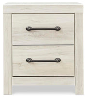 Cambeck Whitewash King Panel Bed with Storage, Chest and 2 Nightstands - B192B80