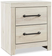 Cambeck Whitewash King Storage Bed, Dresser, Chest and 2 Nightstands - B192B107
