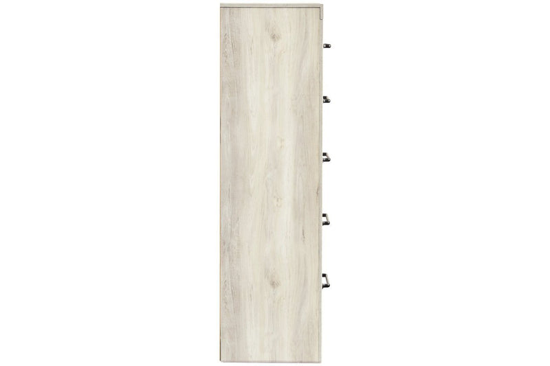 Cambeck Whitewash Narrow Chest of Drawers - Gate FurnitureChest