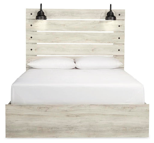 Cambeck Whitewash Queen Panel Storage Bed, Dresser, Chest and 2 Nightstands - B192B120