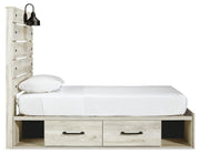 Cambeck Whitewash Twin Panel Bed, Dresser, Chest and Nightstand - B192B84