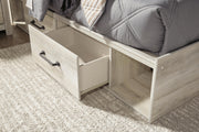 Cambeck Whitewash Twin Panel Bed, Dresser, Chest and Nightstand - B192B84