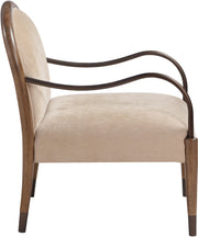 Cambria Performance Fabric Upholstered Chair in Beige - 33044Beige