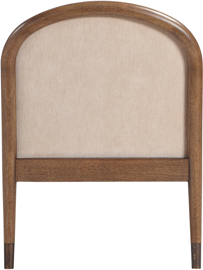 Cambria Performance Fabric Upholstered Chair in Beige - 33044Beige