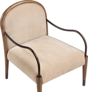 Cambria Performance Fabric Upholstered Chair in Beige - 33044Beige