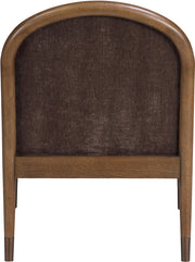Cambria Performance Fabric Upholstered Chair in Brown - 33044Brown