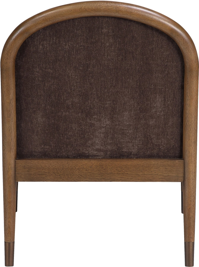 Cambria Performance Fabric Upholstered Chair in Brown - 33044Brown
