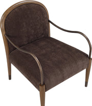 Cambria Performance Fabric Upholstered Chair in Brown - 33044Brown