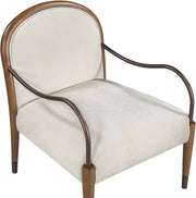 Cambria Performance Fabric Upholstered Chair in Cream - 33044Cream
