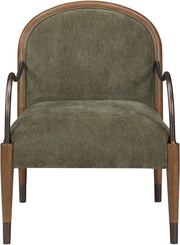 Cambria Performance Fabric Upholstered Chair in Green - 33044Green