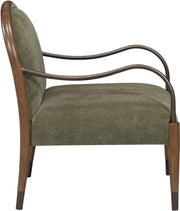 Cambria Performance Fabric Upholstered Chair in Green - 33044Green