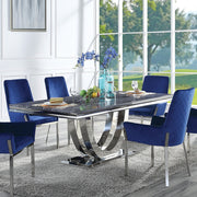 Cambrie Dining Table W/Engineered Stone Top - DN00221
