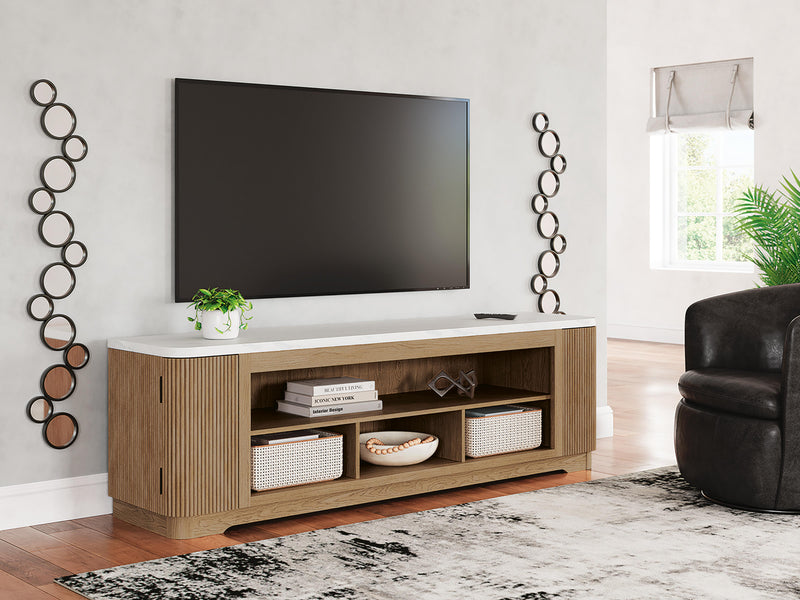 Camdill Light Brown 80" TV Stand - W808-68