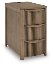 Camdill Light Brown Chairside End Table - T208-317