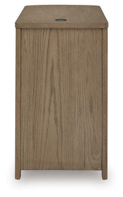 Camdill Light Brown Chairside End Table - T208-317