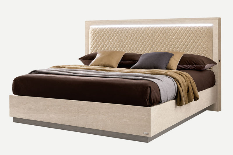 Camel Ambra Rombi Qs Bed With Frames Set - p14481