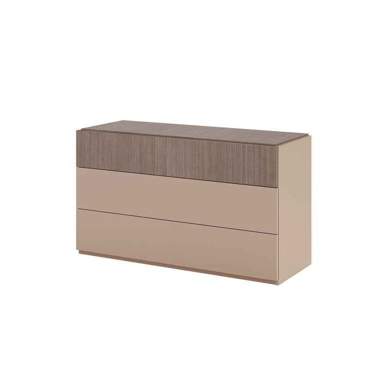 Camel Essenza Single Dresser / Mirror Set - p14047