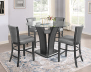 Camelia Gray/Gray Counter Height Dining Set - Gate FurnitureCounter Height Set