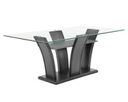 Camelia Gray/Gray Dining Set - Gate FurnitureDining Room Set