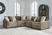Camellia-Court Coffee 5-Piece Sectional - 68207S17