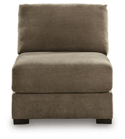 Camellia-Court Coffee Armless Chair - 6820746