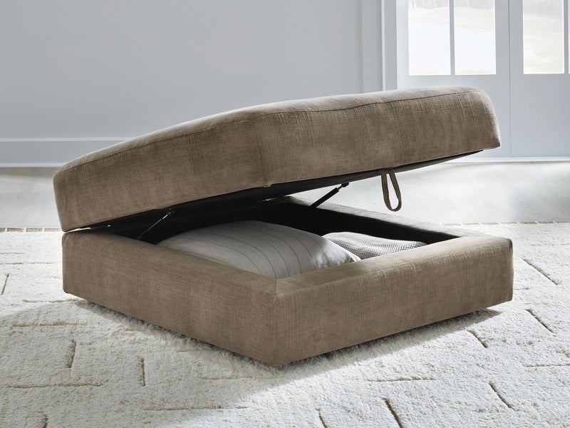 Camellia-Court Coffee Ottoman With Storage - 6820711