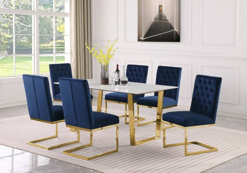 Cameron Dining Table White - 933-T