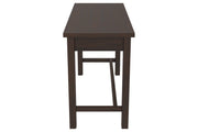 Camiburg Warm Brown 47" Home Office Desk - Gate FurnitureOffice Desks