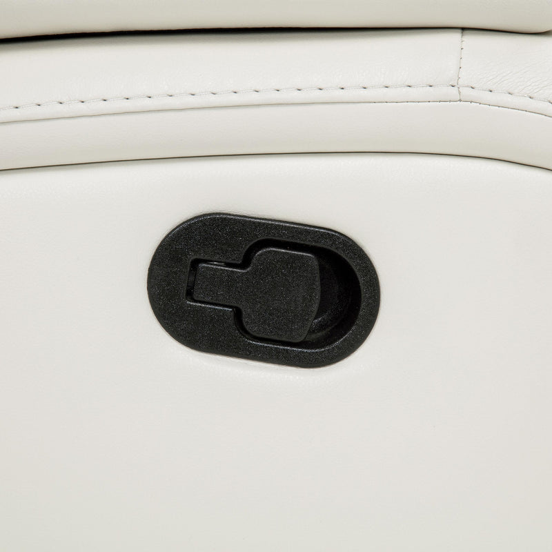 Camila Upholstered Motion Reclining Loveseat White - 610248