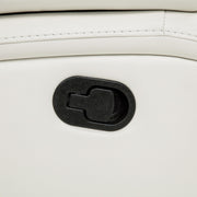 Camila Upholstered Motion Reclining Sofa White - 610247