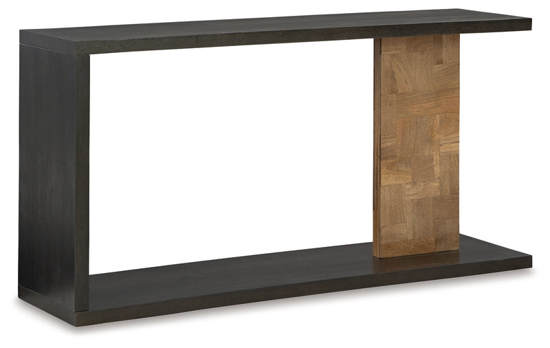 Camlett Brown Console Sofa Table - A4000594