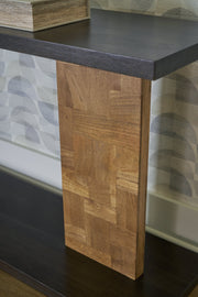 Camlett Brown Console Sofa Table - A4000594