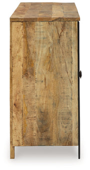 Camney Brown/Black Accent Cabinet - A4000581