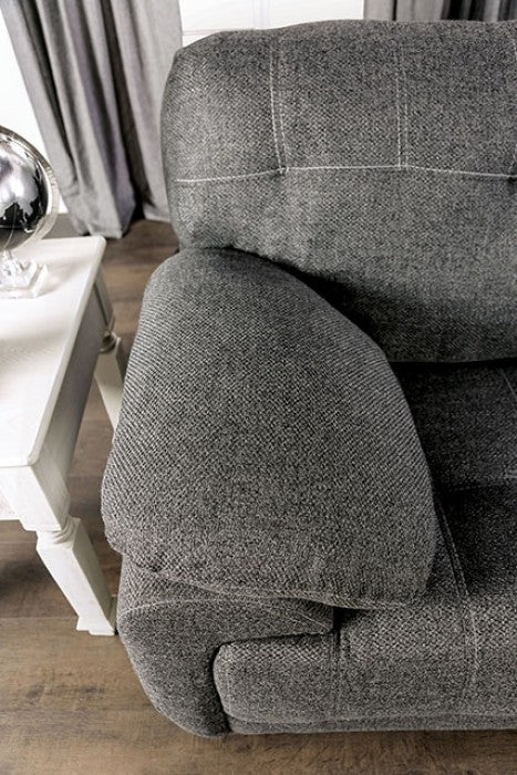 Canby Dark Gray Loveseat - EM6722DG-LV