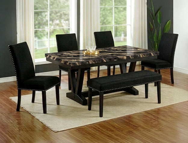 Canden Bench Black - 1318BK-BENCH